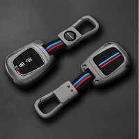 HYUNDAI | ZINC ALLOY + SILICONE CAR KEY CASE | FOR 2 BUTTON KEY