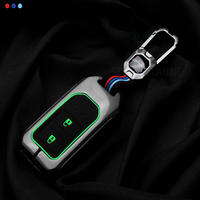 TATA | ZINC ALLOY + SILICONE CAR KEY CASE | FOR 2 BUTTON KEY
