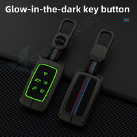 RANGE ROVER | ZINC ALLOY + SILICONE CAR KEY CASE | FOR 5 BUTTON KEY