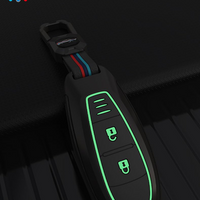 MARUTI SUZUKI | ZINC ALLOY + SILICONE CAR KEY CASE | FOR 3 BUTTON KEY