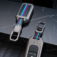 HONDA | ZINC ALLOY + SILICONE CAR KEY CASE | FOR 4 BUTTON KEY