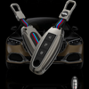 NISSAN | ZINC ALLOY + SILICONE CAR KEY CASE | FOR 3 BUTTON KEY