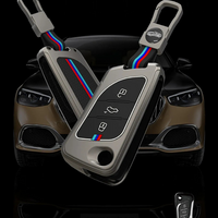 MG | ZINC ALLOY + SILICONE CAR KEY CASE | FOR 3 BUTTON KEY