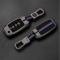 KIA | ZINC ALLOY + SILICONE CAR KEY CASE | FOR 3 BUTTON KEY