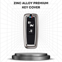 HONDA | ZINC ALLOY + SILICONE CAR KEY CASE | FOR 3 BUTTON KEY