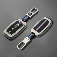 KIA | ZINC ALLOY + SILICONE CAR KEY CASE | FOR 4 BUTTON KEY