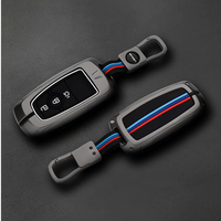 ZINC ALLOY + SILICONE CAR KEY CASE | FORD | FOR 3 BUTTON KEY