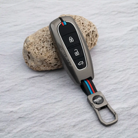 MARUTI SUZUKI | ZINC ALLOY + SILICONE CAR KEY CASE | 3 BUTTON KEY
