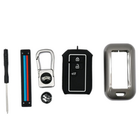 MARUTI SUZUKI | ZINC ALLOY + SILICONE CAR KEY CASE | 3 BUTTON KEY