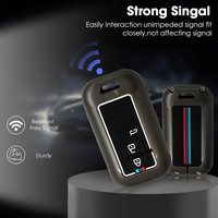 MARUTI SUZUKI | ZINC ALLOY + SILICONE CAR KEY CASE | 3 BUTTON KEY