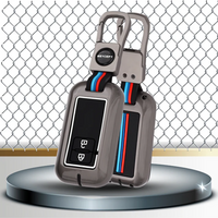 MARUTI SUZUKI | ZINC ALLOY + SILICONE CAR KEY CASE | 2 BUTTON KEY