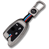 MARUTI SUZUKI | ZINC ALLOY + SILICONE CAR KEY CASE | FOR 3 BUTTON KEY