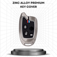MARUTI SUZUKI | ZINC ALLOY + SILICONE CAR KEY CASE | FOR 3 BUTTON KEY