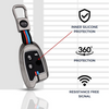 MARUTI SUZUKI | ZINC ALLOY + SILICONE CAR KEY CASE | FOR 3 BUTTON KEY