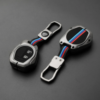 MARUTI SUZUKI | ZINC ALLOY + SILICONE CAR KEY CASE | 2 BUTTON KEY