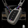 ZINC ALLOY + SILICONE CAR KEY CASE | HYUNDAI | FOR 4 BUTTON KEY