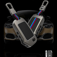 KIA | ZINC ALLOY + SILICONE CAR KEY CASE | FOR 3 BUTTON KEY