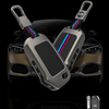 KIA | ZINC ALLOY + SILICONE CAR KEY CASE | FOR 3 BUTTON KEY