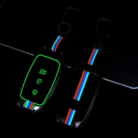 ZINC ALLOY + SILICONE CAR KEY CASE | FORD | FOR 3 BUTTON KEY